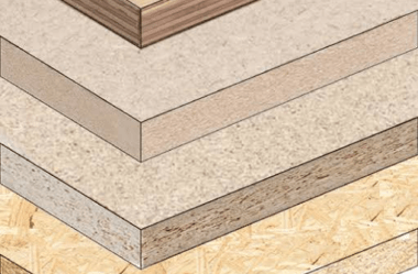 Diferenças entre MDF, MDP, madeira compensada e OSB