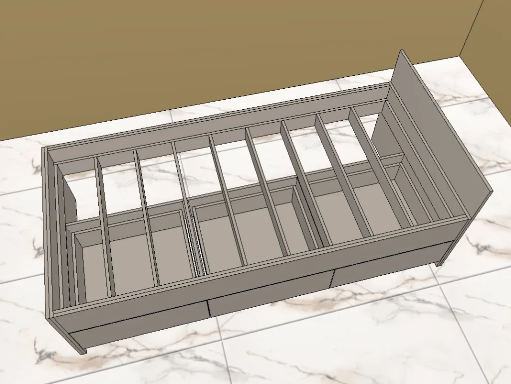 projeto de cama detalhes