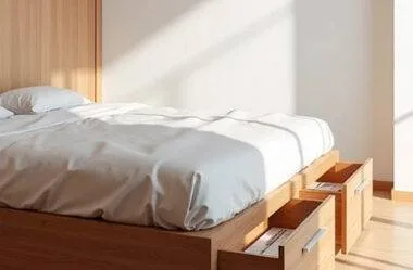 Projeto de cama de casal com plano de corte